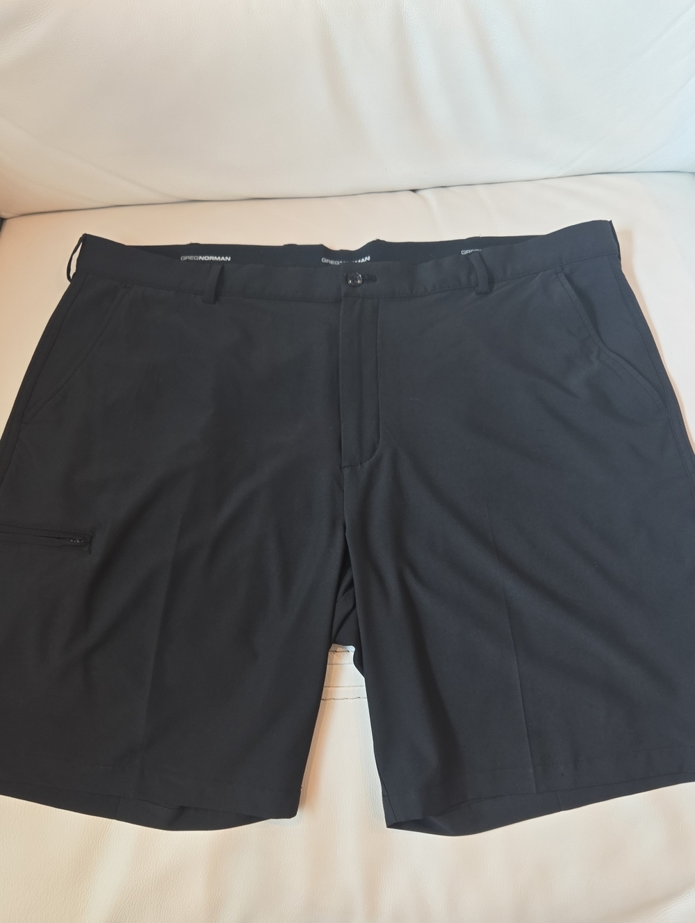 Greg Norman Collection Black Athletic Hybrid Shorts